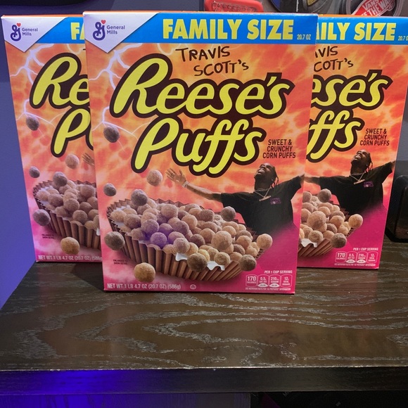 special edition Reese’s puff travis Scott cereal - Picture 1 of 3